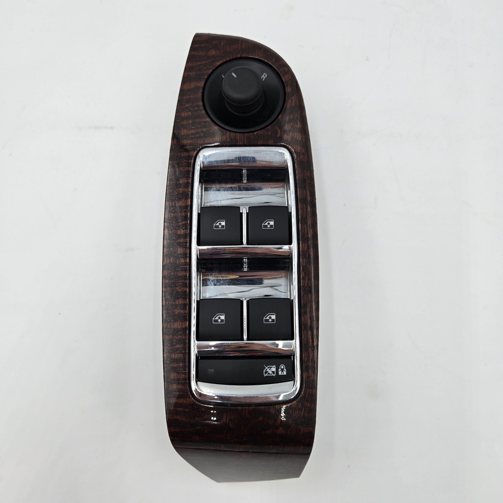13-15 Chevy Malibu Driver Master Power Window Switch Woodgrain OEM 25872074